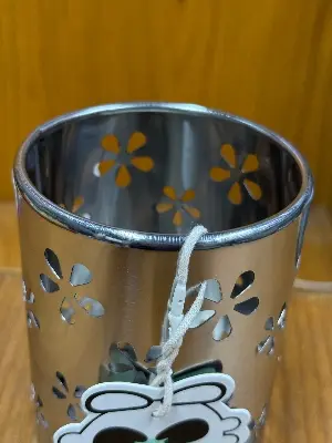 Picture of Stainless Steel Kitchen Spoon Rest – Heat-Resistant Utensil Holder for Countertop - Silver