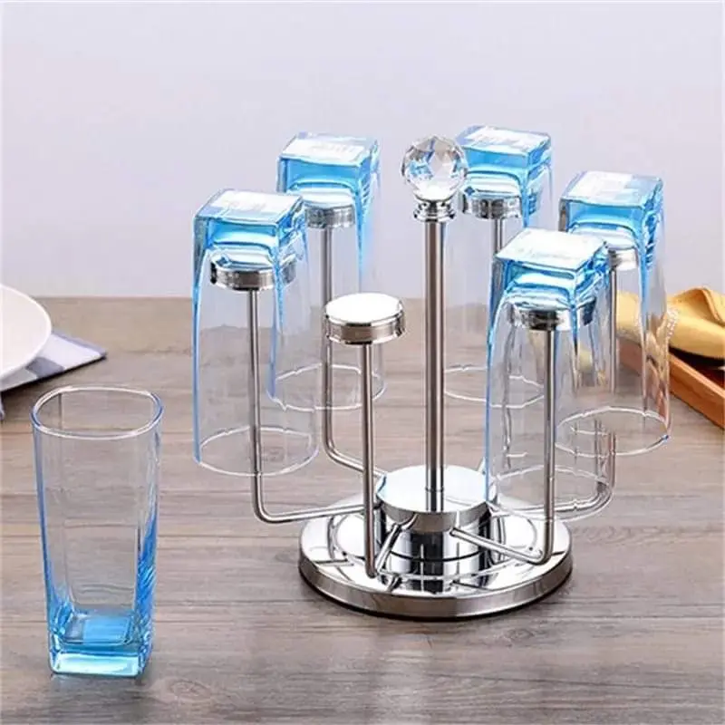 Picture of Stainless Steel Glass Stand Glass Holder - Silver