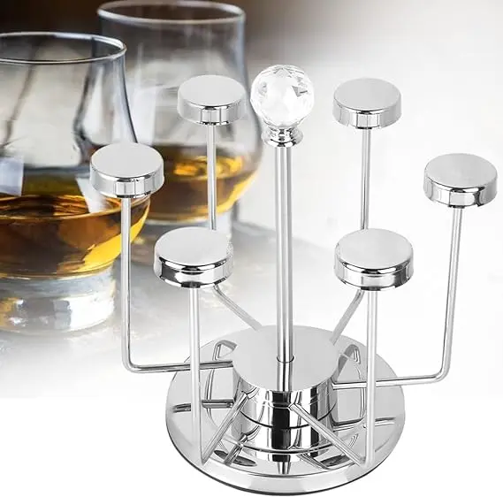 Picture of Stainless Steel Glass Stand Glass Holder - Silver