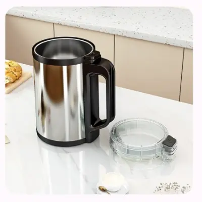 Picture of Silver Crest Stainless Steel Body Electric Mini Grinder 1200 Watt (Germany Technology) - Silver