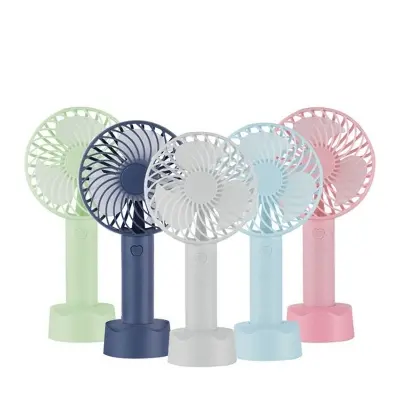 Picture of Rechargeable Lithium Battery Portable Mini Hand Fan - Pink
