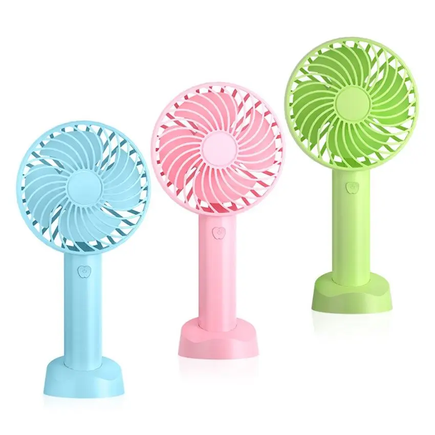 Picture of Rechargeable Lithium Battery Portable Mini Hand Fan - Pink