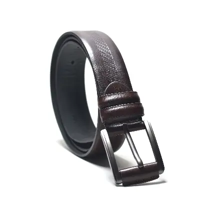 Picture of Pure Leather Belt for Man Brown - Brown,One size fits all
