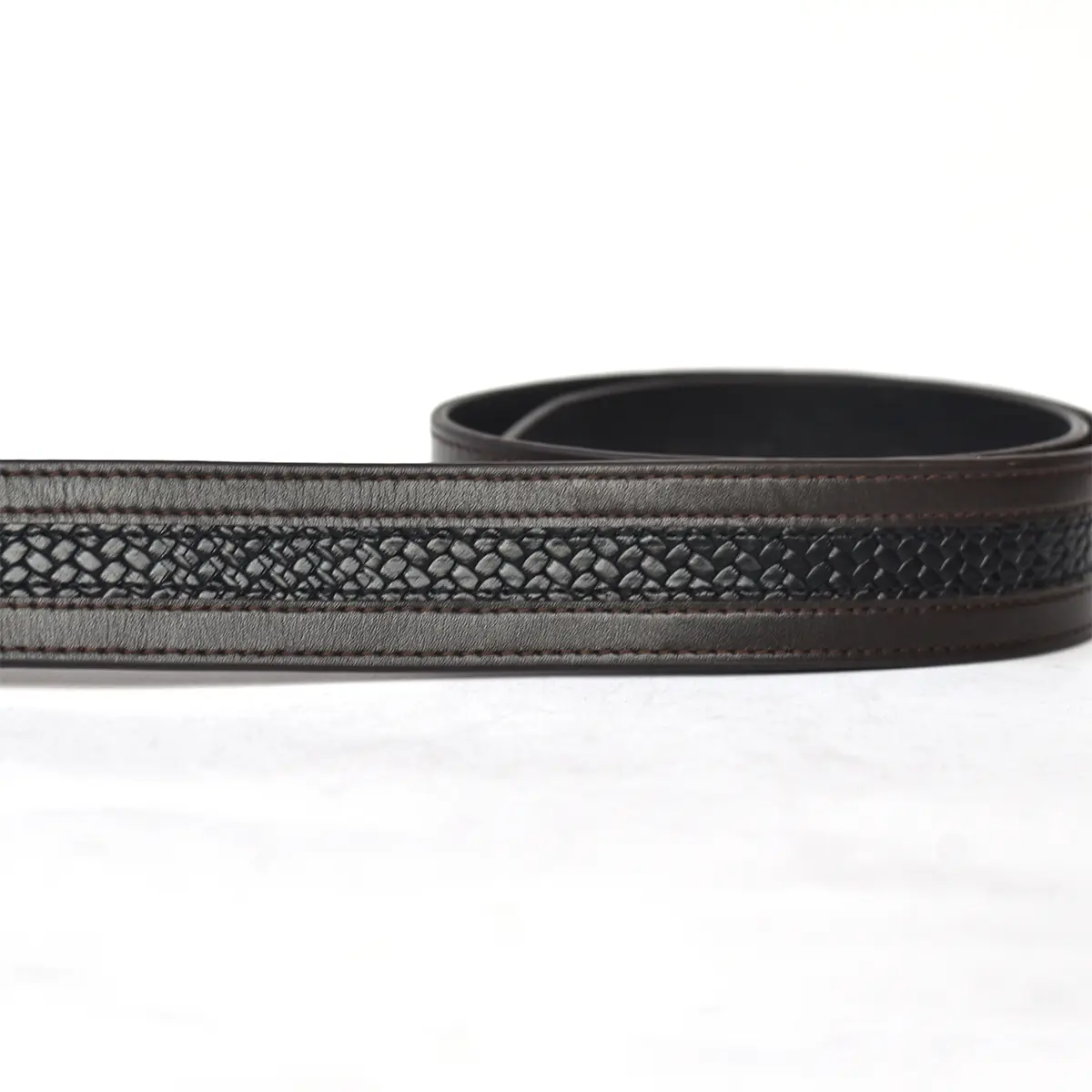 Picture of Pure Leather Belt for Man Black