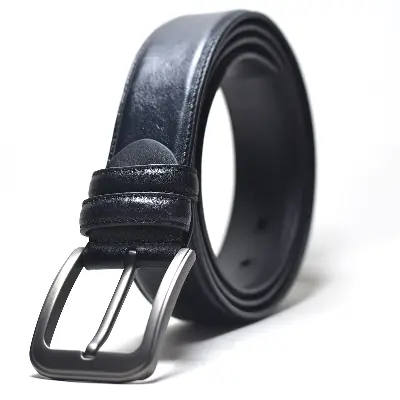 Picture of Pure Leather Belt for Man Black