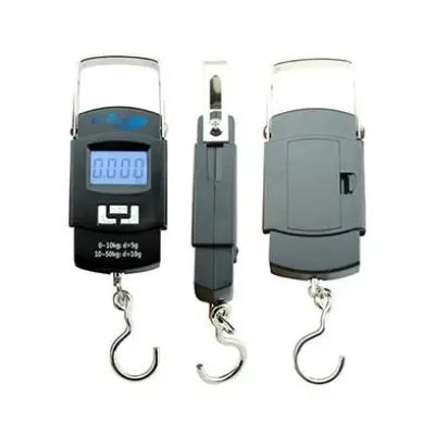 Picture of Portable Hook Weighing Machine Digital Type Manual Weight M/c 10 Kg-50Kg Temp Scale - Black