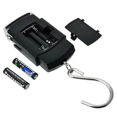 Picture of Portable Hook Weighing Machine Digital Type Manual Weight M/c 10 Kg-50Kg Temp Scale - Black