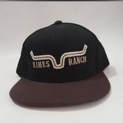 Picture of New Flat Brim Snapback Baseball DJ Cap Deep Black - Black,Int: One size