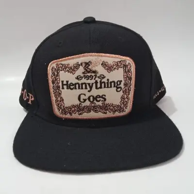 Picture of New Flat Brim Snapback Baseball DJ Cap - Black,Int: One size