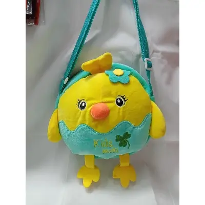 Picture of New Animal Children mini Backpacks Kids Preschool Bags Cartoon Panda Book Bags for Baby Girl Boy Anti Lost Backpack for Kids - Yellow