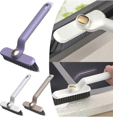 Picture of Multi-Function Rotating Crevice Cleaning Brush,Hard Bristle Crevice Cleaning Brush - Multicolor