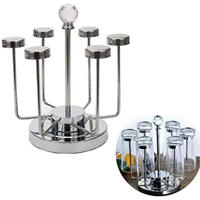 Picture of Luxury Stainless Steel Glass Cup/Mug Holder - Silver
