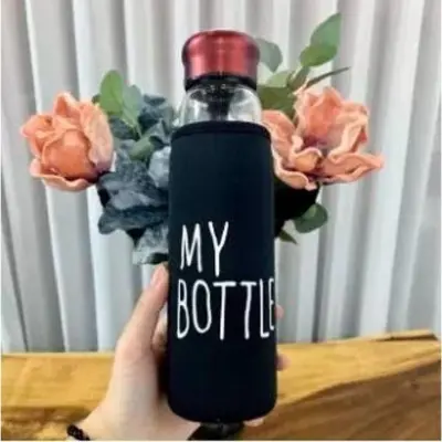 Picture of le with bag 500 ml water bottglass infuser