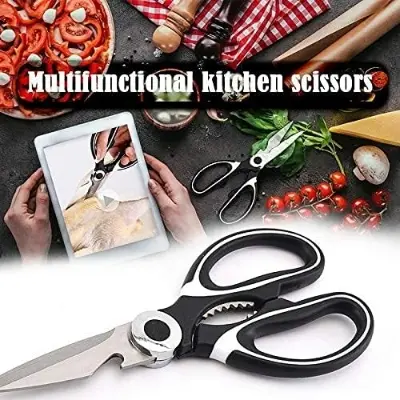 Picture of Kitchen Scissors, Kitchen Shears 1PC Stainless Steel - Multicolor