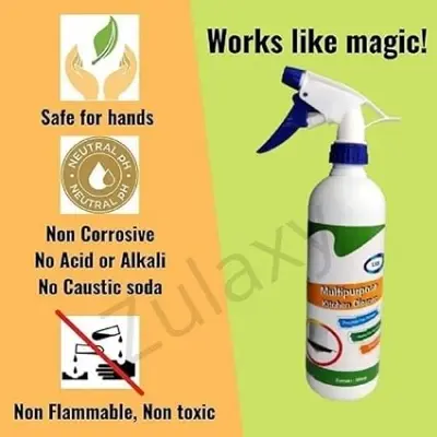 Picture of Kitchen Cleaner Spray for Oil & Grease Stain Remover, All Surface Non-Toxic & Non-Flammable Magic Degreaser Cleaning Spray
