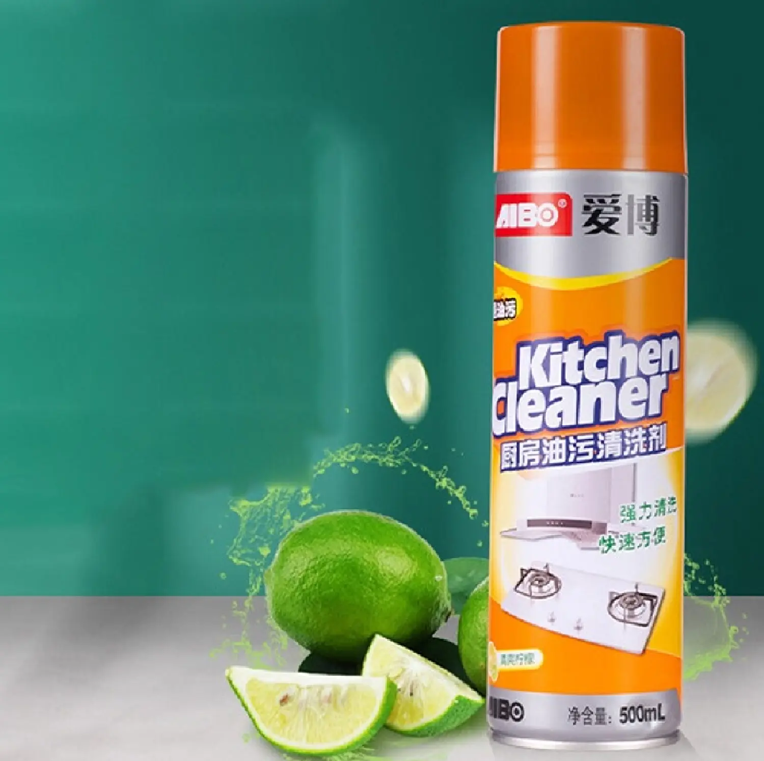 Picture of kitchen cleaner spray Foam Cleaning Spray 500ml Easy Cleaning - Multicolor