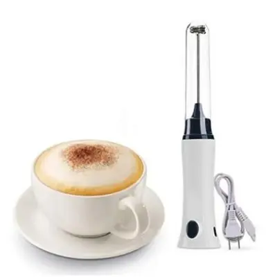 Picture of Hand Liquid Mixer and Coffee Maker Juice Maker Rechargeable - White image Hand Liquid Mixer and Coffee Maker Juice Maker Rechargeable - White image Hand Liquid Mixer and Coffee Maker Juice Maker - Multicolor