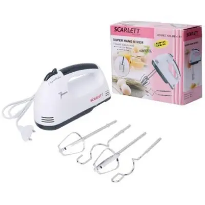Picture of Electric Egg Beater and Mixer Machine - White