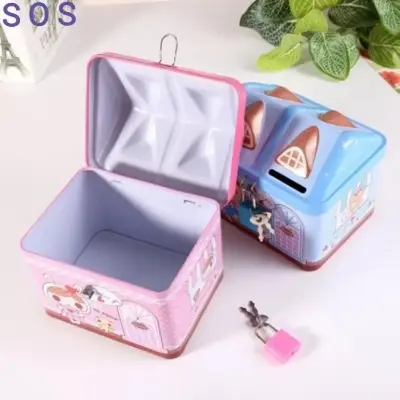 Picture of Coin Box - Metal House Shaped