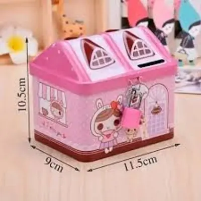 Picture of Coin Box - Metal House Shaped