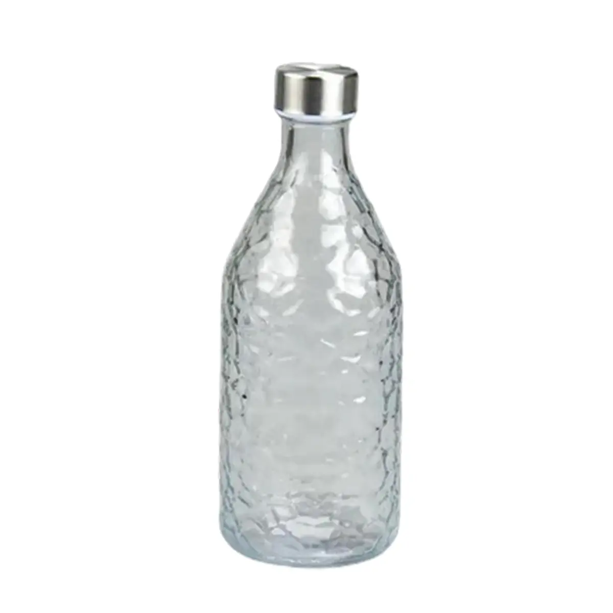 Picture of Buxton Clear glass Bottle for water Milk , reusable water bottle 1000ML - Multicolor