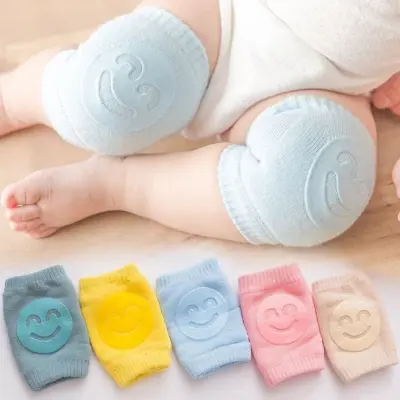 Picture of Baby Knee Pad Kids Safety Crawling Elbow Cushion Infants Toddlers Protector Safety Kneepad Leg Warmer Girls Boys - Multicolor