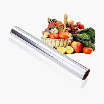 Picture of Aluminum Foil Paper - Versatile Essential For Cooking And Baking - 5M Length For Various Culinary - Silver