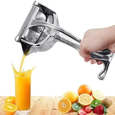 Picture of Aluminium Manual Juicer Machine | Fruit Press | Juice Extractor | Hand Squeezer | Citrus Presser - Silver