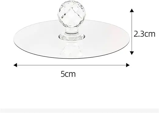 Picture of 6 pcs Diamond Hooks Self Adhesive Drawer Hook - Multicolor