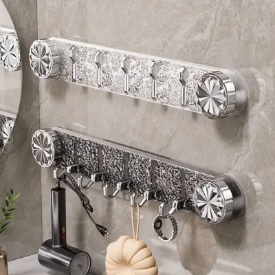 Picture of 5 Hook For Bathroom Towel Rack - Multicolor