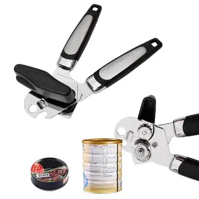 Picture of 3 in1 Manual Can Openers Cordless Tin - Black