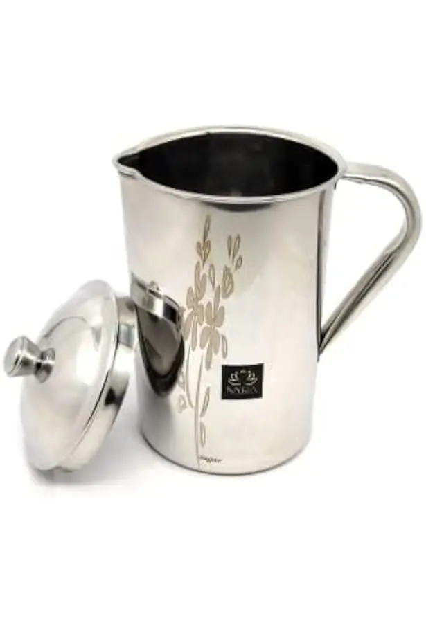 Picture of 2 pcs set Stainless steel water jug (3 liter) - siver