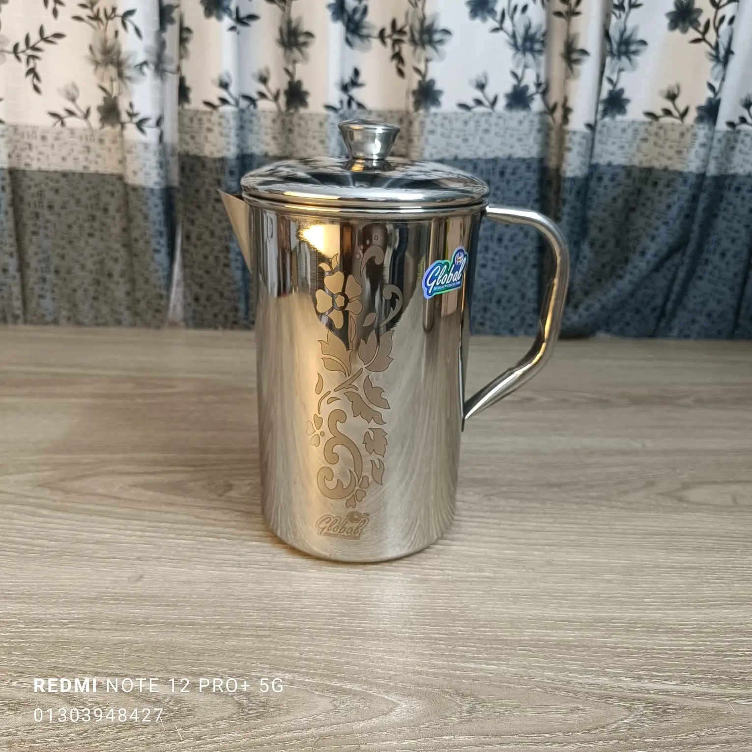 Picture of 2 pcs set Stainless steel water jug (3 liter) - siver
