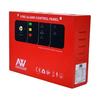 Picture of 1 zone conventional fire alarm control system for home usage AW-CFP2166-16 - Red