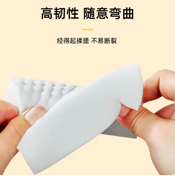 Picture of High-Quality Magic Nano Sponge Multi-Use Cleaning Tool for Household and Office - White