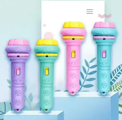 Picture of Children's fun projector flashlight-4 cards/32 pattern