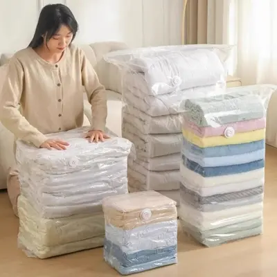 Picture of Vacuum Compression Storage Bags - Off White