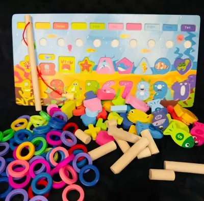 Picture of Kids Montessori Math Toys – Educational Wooden Puzzle for Toddlers