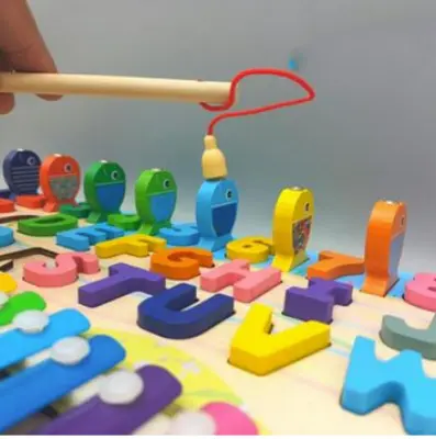 Picture of Kids Montessori Math Toys – Educational Wooden Puzzle for Toddlers