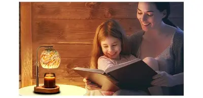 Picture of Table lamp Incense Lamp Melted Wax Lamp Bedside Table Lamp Bedroom Birthday Gift Sleeping Atmosphere Nightlight Candle Melted Candle - Gold