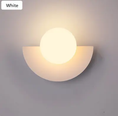 Picture of Modern Simple Colorful Wall Lamp Macaron Kidsren's Room  Living Room Background Wall Led Lamps