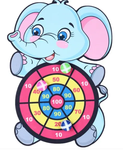 Picture of Montessori Dart Board Target Sports Game Toys For Children 4 To 6 Years Old Outdoor Toy Child Indoor Girls Sticky Ball Boys Gift