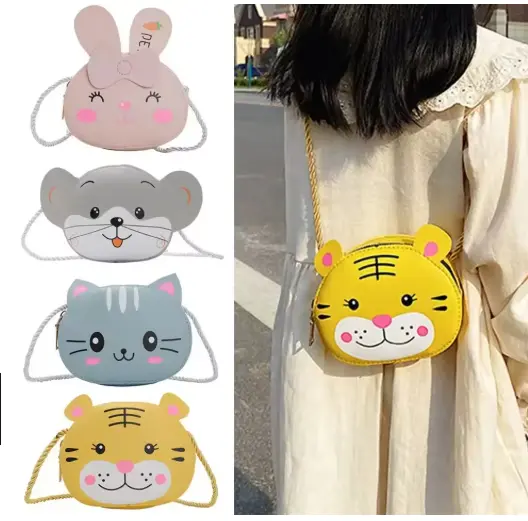 Picture of Girls Cute Animal Crossbody Fashion Purse-trendy kids fashion