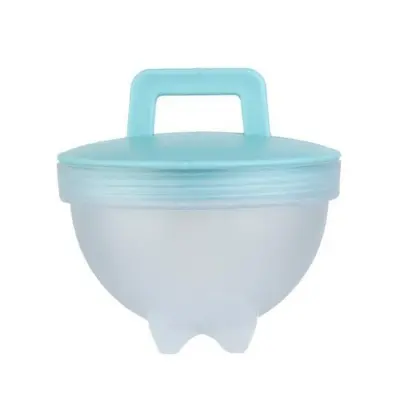 Picture of 4 pcs Cute Egg Cooker Tools Egg Mold Maker Non-stick Plastic Egg Boiler Poacher Dounp