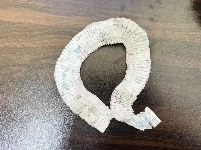 Picture of 2 piece Air Conditioner Cover Dust Cover  non oven 1 ton