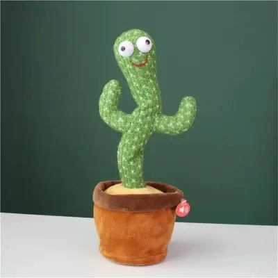 Picture of Cactus Party Plush – Sing, Talk & Dance with 120 Songs - Green
