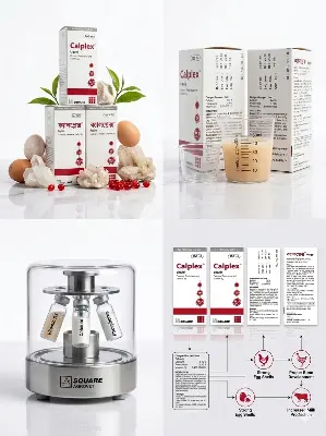 Picture of Calplex Vet - Liquid Calcium, Phosphorus & Vitamin D3 Supplement | 100ml Bottle