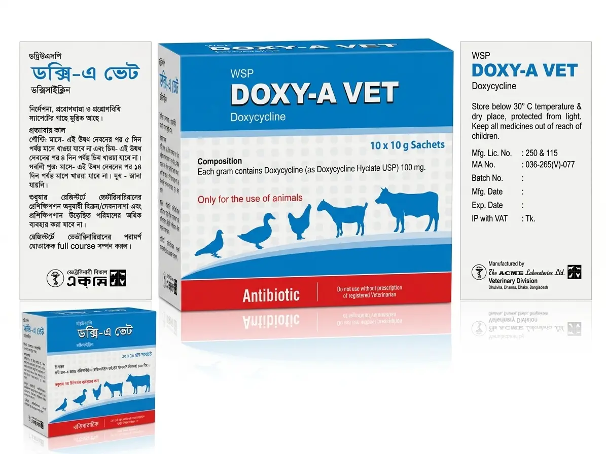Picture of Doxy-A-Vet (100gm) Doxycycline 100mg Powder