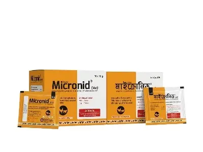 Picture of Micronid Vet (10x10gm) Erythromycin Thiocyanate Powder