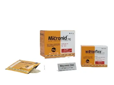 Picture of Micronid Vet (10x10gm) Erythromycin Thiocyanate Powder